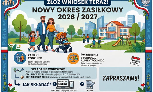 Zdjęcie do Nowy okres zasiłkowy 2026/2027